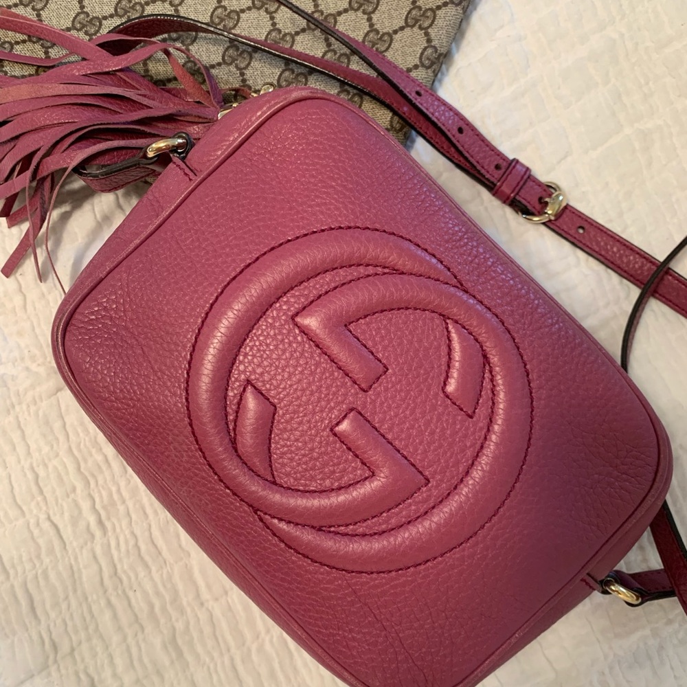 Gucci Soho Disco in Peonia Flower **Rare Color**